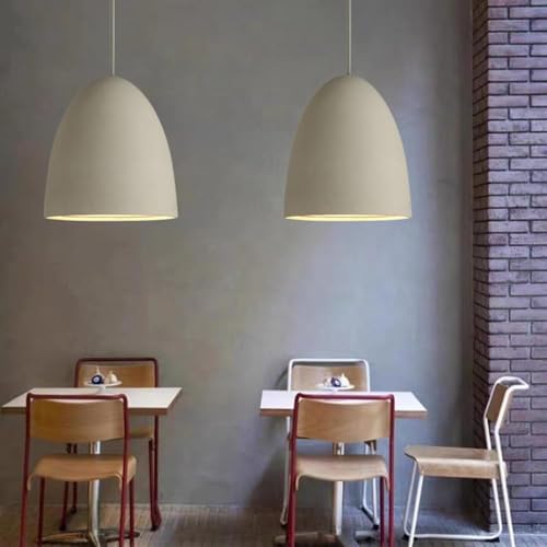 Lustre industriel gris réglable pour harmoniser l'éclairage de table - 6