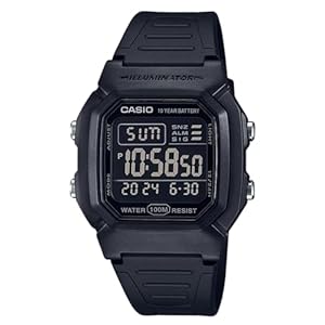 Casio W800HG Series | Men’s Digital Watch | 100 Meter Water Resistance | Multi Function Alarm | 100 SEC Stopwatch | Auto Calendar | Countdown Timer | LED Light | Dual Time| 10 Year Battery