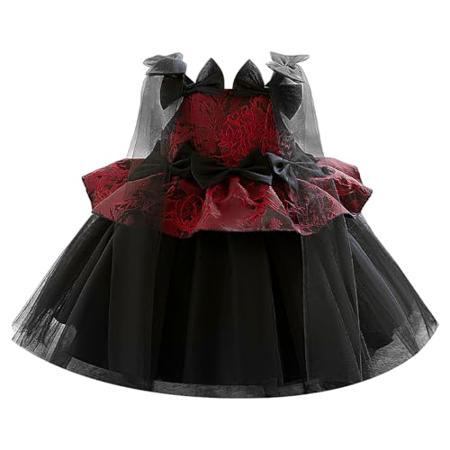 Robe poncho pour fille en tulle blanc et rose anti-irritation pour mariage bébé
