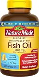 Nature Made Burp Less Ultra Omega 3 Fish Oil 1400mg Softgels, 90 Softgels