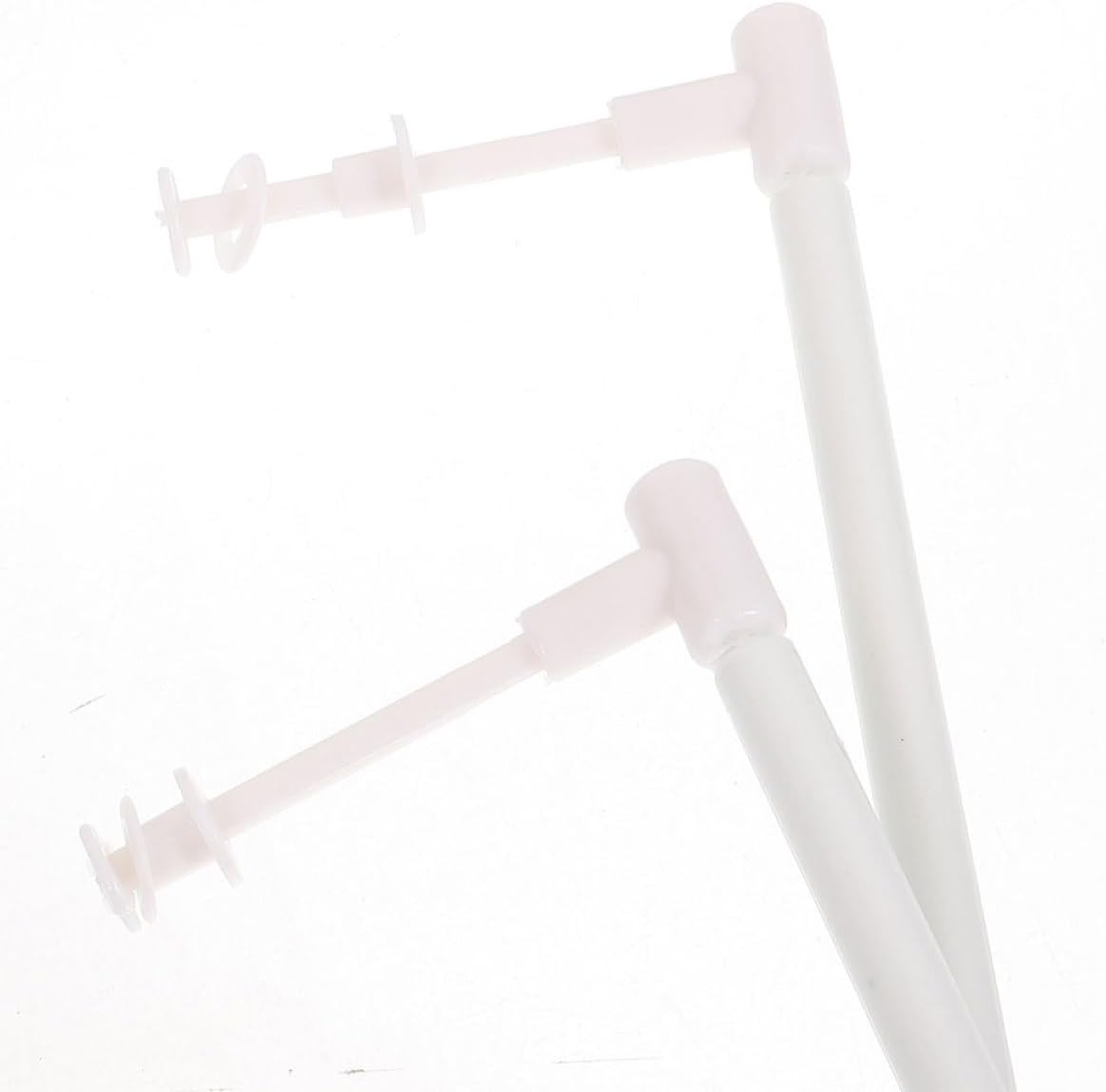 100pcs Sturdy Handheld Pinwheel Rods Plastic Windmill Making Accessories for Crafts for Garden Decor and Creative Projects