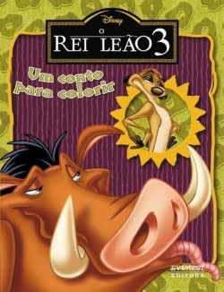 Portada de O rei leÃo 3: um conto para colorir