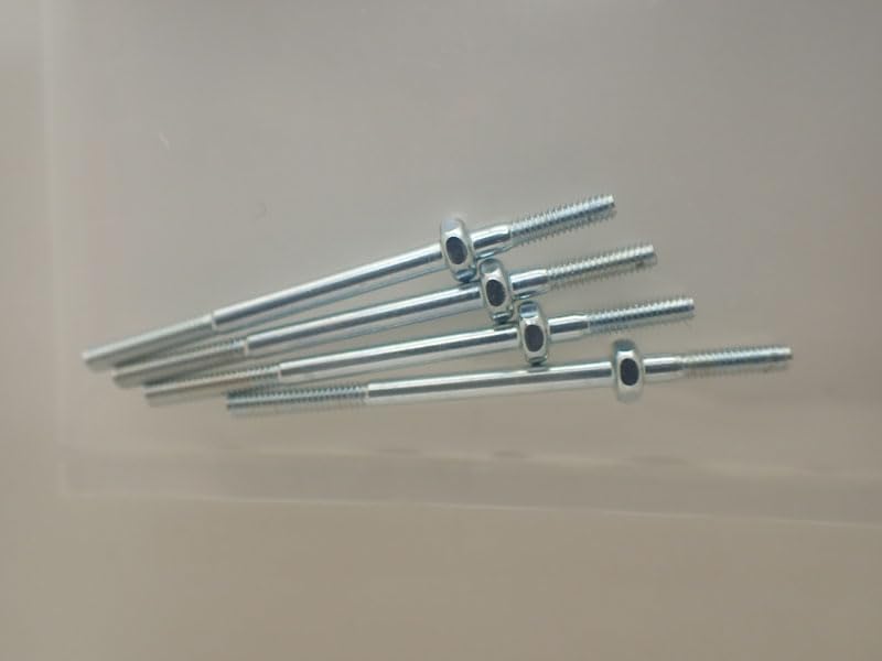 Amazon.co.jp: barchetta ミニ四駆 2×38mm両ネジシャフト（4本