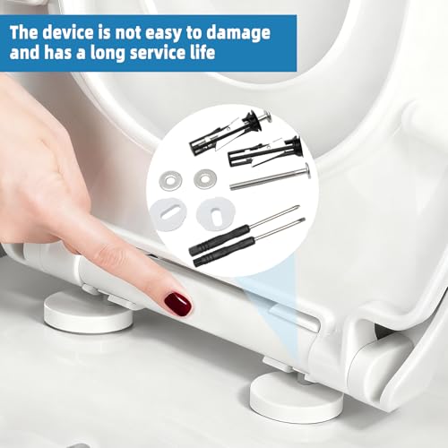 6 Stück WC Sitz Befestigung Toilettendeckel Schrauben Edelstahlmutter Schraube Toilettensitz Befestigung Expansionsschraube für Toilettensitz Abdeckung Toilettensitz Reparaturteile Teile
