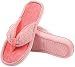 Caramella Bubble Pantoufles d'été à ouvert pour femme en mousse à mémoire de forme - Rouge - Rouge, 39/40 EU