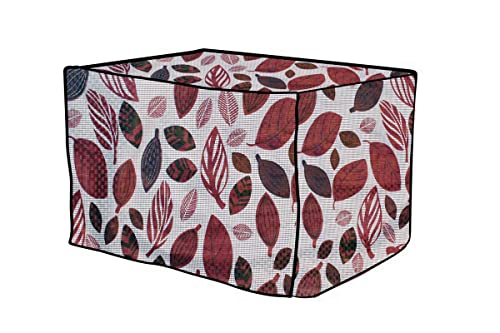 Image of Stylista Microwave Oven Cover for IFB 23 L Convection 23BC4 Ditzy Pattern offwhite Base