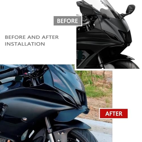 Ailerons de carénage stables pour spoiler avant moto YZF-R7 - 6