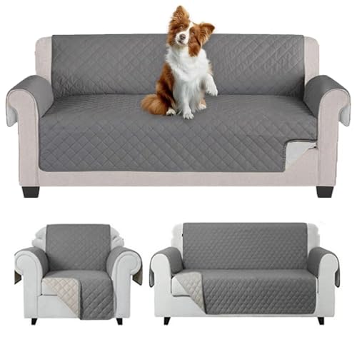 Opiniones de Cubre salas economicas disponible en línea. 47 CHENGBAO Cubre Sillones,Fácil de Limpiar Fundas para Sillones Ajustables Cubre Sofa ,Extraíble Cubre Sillones Sala 3 Piezas (Gris)