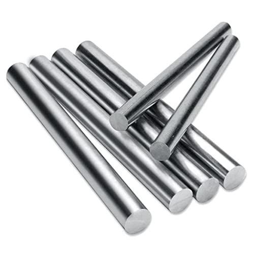 STZYY Barre d'arbre linéaire en Acier Inoxydable 2 pièces, pièces d'imprimante 3D à axe linéaire 5 mm 6 mm 8 mm 10 mm 12 mm 16 mm, tiges Rondes en métal 300 400 500 mm (diamètre : 6 mm, Longueur Cover