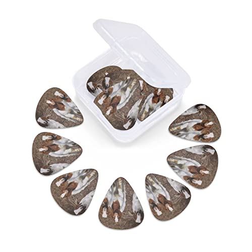 Smiling Goats Lot de 12 médiators pour guitare basse électrique acoustique - Les Beatles, Paul McCartney, John Lennon, RIngo Starr, George Harrison Smiling Goats Lot de 12 médiators pour guitare basse électrique acoustique – Image 7