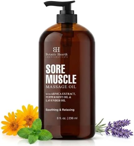Botanic Hearth Soremuscle Massage Oil - 8 Fl Oz