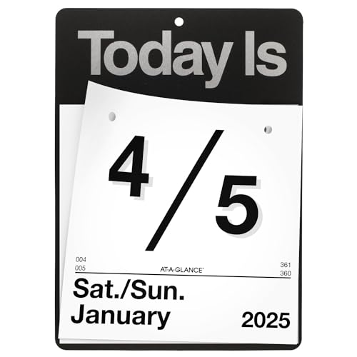 AT-A-GLANCE Calendário de parede diário 