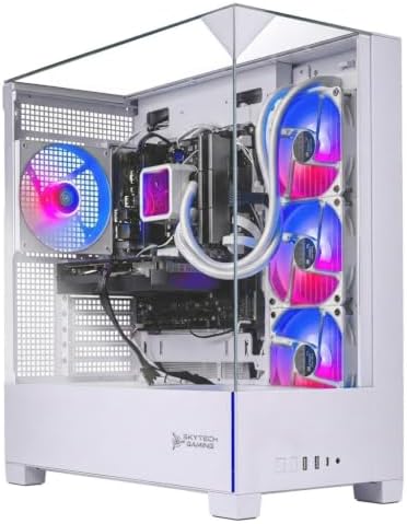 Skytech Gaming PC Desktop, Intel i7 14700F, RTX 5070, 32GB RAM, 1TB SSD