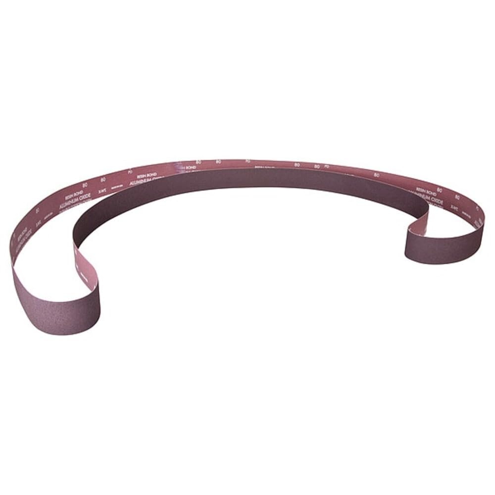 Sanding Belt, 8 W x 107 In L, Grit 80