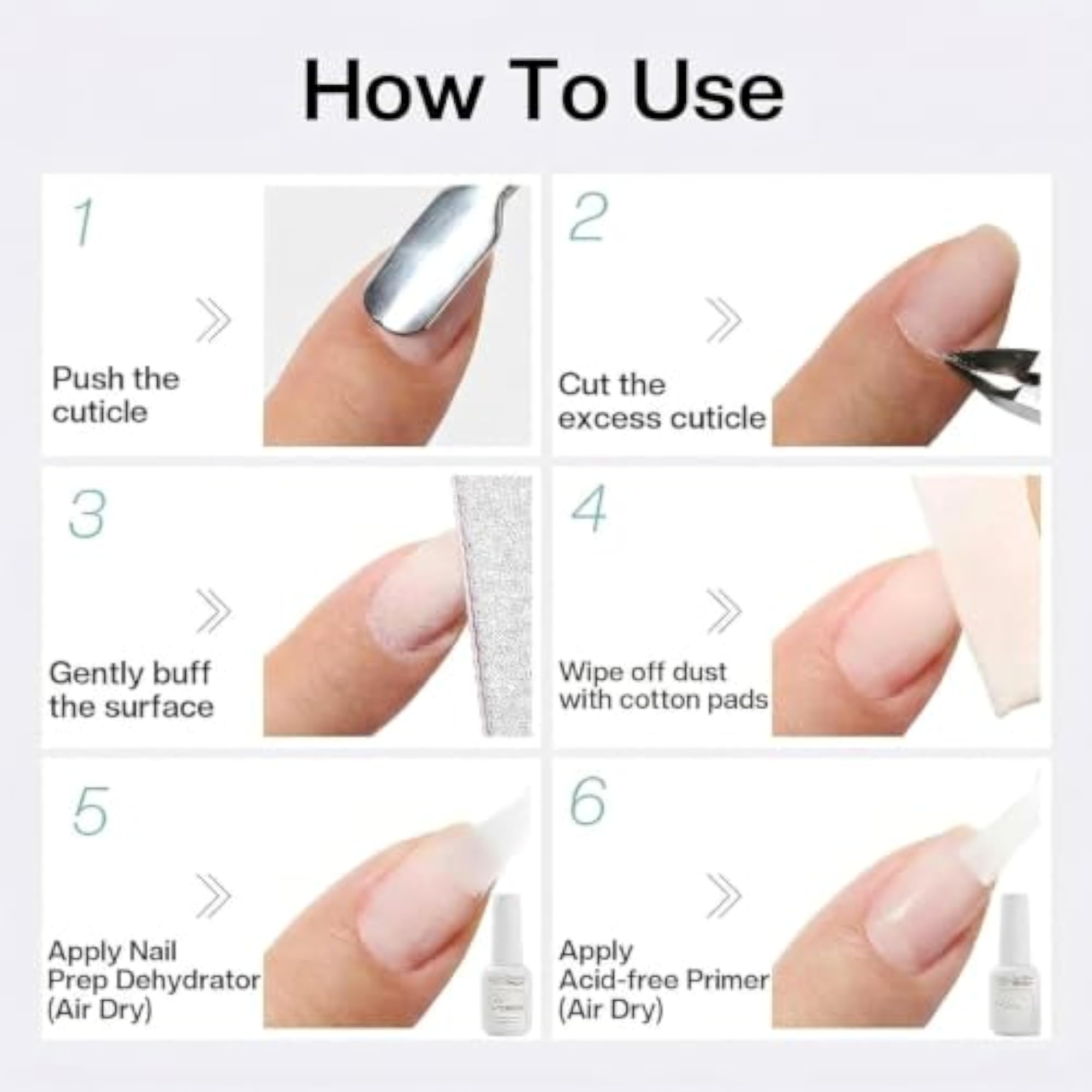 Professional Natural Nail Prep Dehydrate Primer