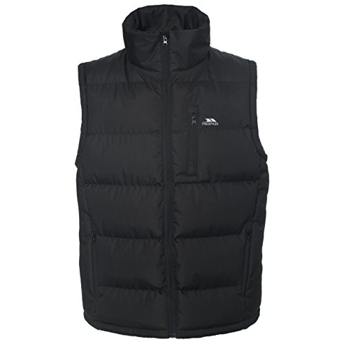 Trespass Mens Clasp Padded Gilet/Bodywarmer (M) (Black)