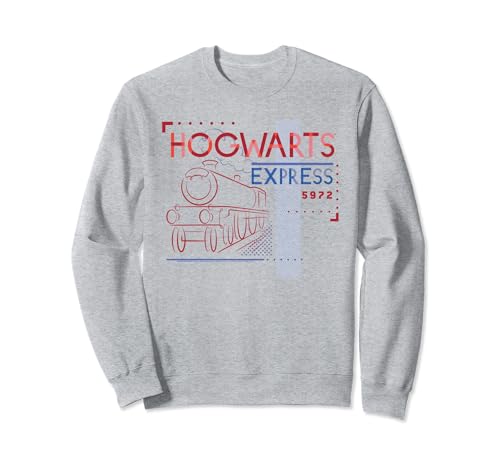 Image of Harry Potter Hogwarts Express Line Drawing Sweatshirt