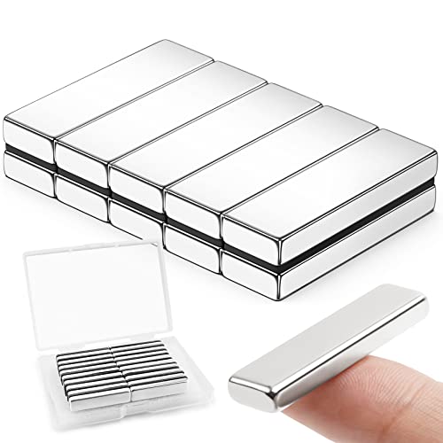 FINDMAG Strong Neodymium Magnetic Bar, Fridge Magnetic Bar, Whiteboard Magnets, Rare Earth Magnets, Magnet for Kitchen DIY Tool Office Locker Iron Shelf.