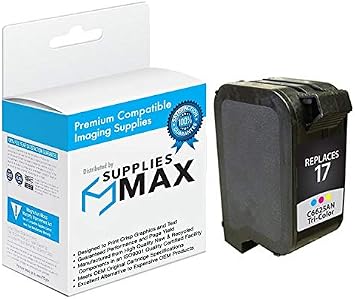 Remanufactured Replacement for HP Deskjet 825C/825cvr/840C/841C/842C/843C/845C/845cvr Color Inkjet 430 Page Yield NO. 17 C6625A