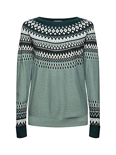 ESPRIT-Norweger-Pullover-aus-Bio-Baumwoll-Mix