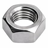 Sechskantmuttern M16 (DIN 934) | Edelstahl A2 V2A Inox rostfrei | Standard Sechskant Mutter | 50 Stück