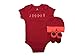 NIKE Jordan Jumpman 3 Piece Infant Set (6-12 Months, Gym Red (4696)/Pink/Black/Gym Red)