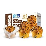 Muffin Chocopan Proteico Keto con Gocce di Cioccolato | Senza Zuccheri, 11% Proteine, Low Carb | Confezione da 3 – Linea ZERO Glua