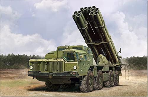 Maquette char 9a52-2 Smerch-m Hobby Boss 1/72 résout le manque de détails