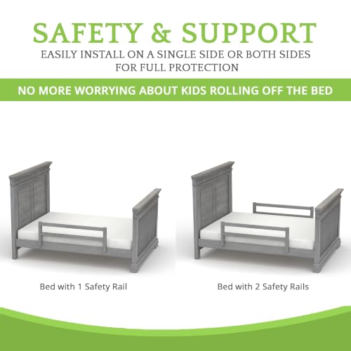 Wood Safety Guard Toddler Bed Rail for Twin, Full, Queen, King & Bunk Beds by CC KITS - Used condition - Image 7
