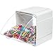 Deflecto Tilt Bin, 5.2" x 5.54" x 4.65", White (21103)