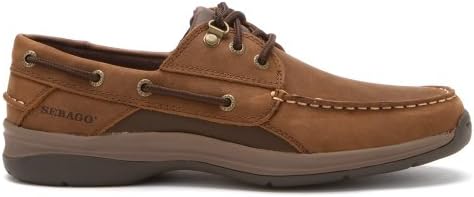 Sebago Men's Helmsman Chocolate Nubuck 