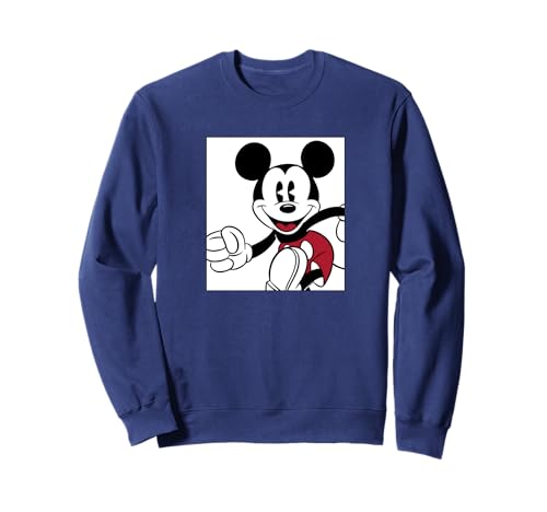 Sweatshirt Mickey Close Up Disney en coton confortable pour adulte