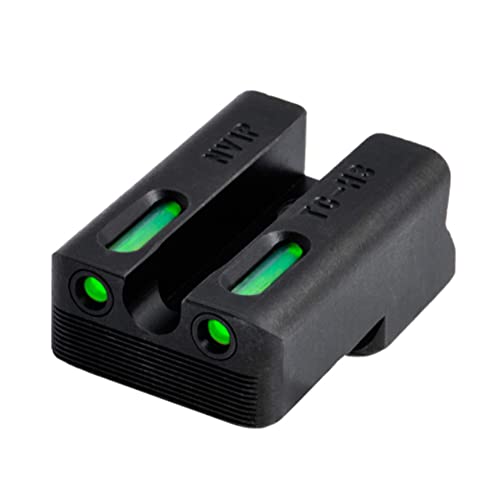 Image of Truglo TFX PRO Handgun Sight, Glowing Shock Proof Tritium and Fiber Optic Night Sight for Handguns, Compact, Durable, and Snag Free Sight