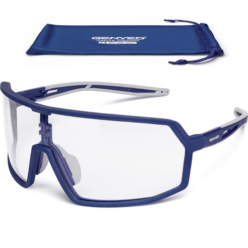 GENYED Schutzbrille, CE EN166 zertifiziert, Arbeitsschutzbrille, Anti-Beschlag und Anti-Kratz-Beschichtung, UV400-Gläser, Moderner und Charismatischer Rahmen, Arbeitsbrille, Sicherheitsbrille