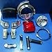 KIT RESTAURO RICAMBI ACCESSORI CROMATO PER VESPA PX PE 125 150 200 ARCOBALENO