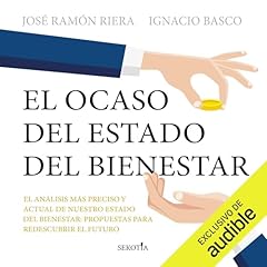 Diseño de la portada del título El ocaso del estado del bienestar