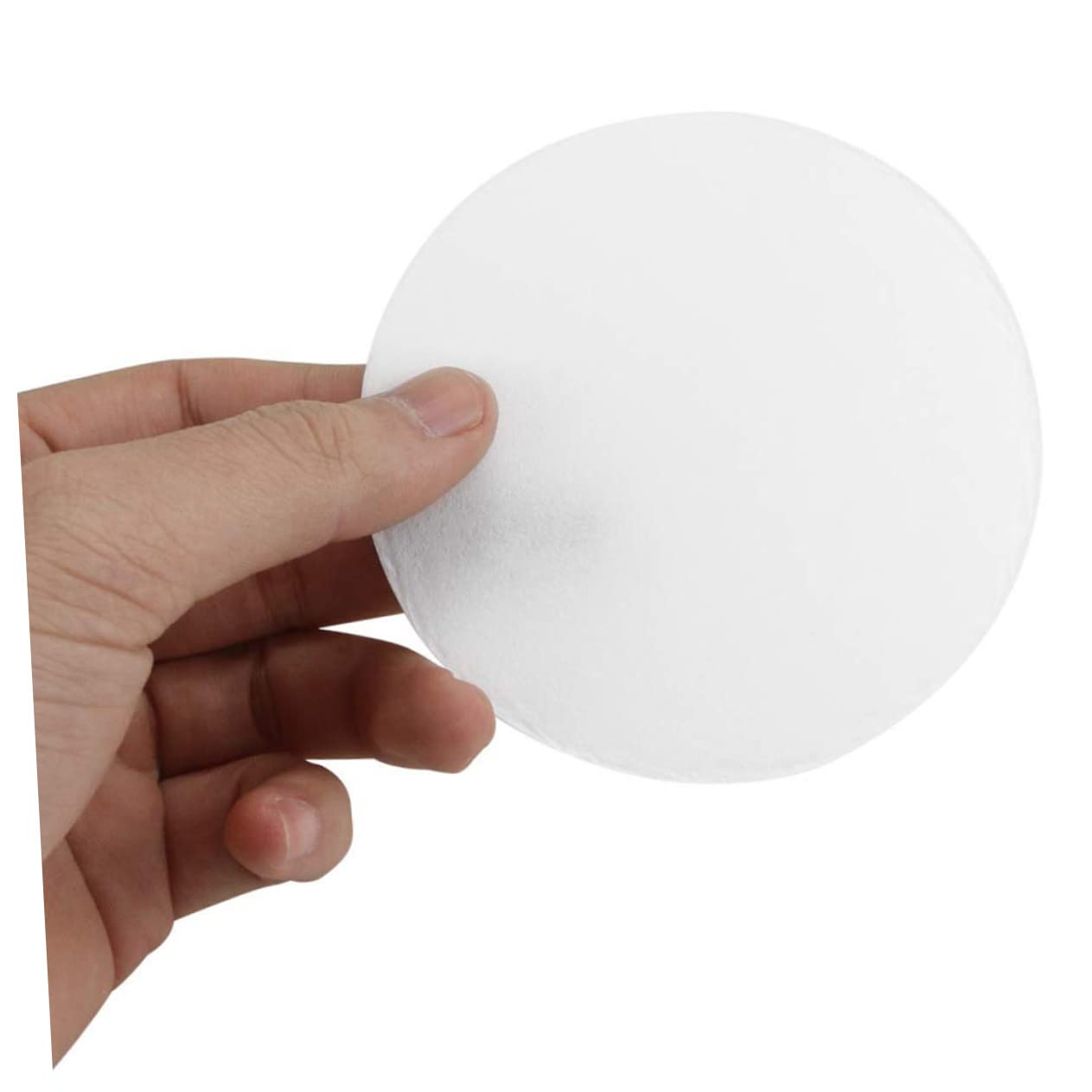ABOOFAN 3sets 100 Sheets Round Qualitative Filter Paper Discs for Labs Speed Oil Test Paper for Chemistry Applications Lightweight Portable 100sheets*3