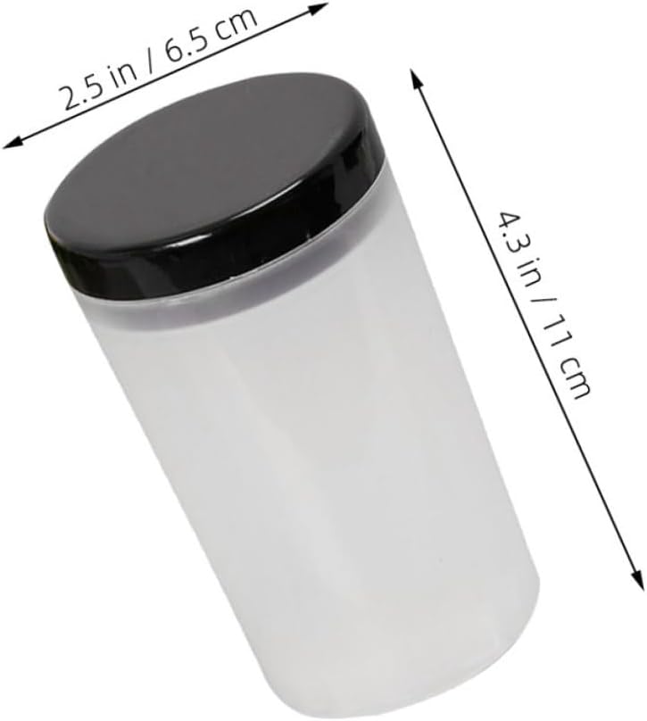 3pcs Paint Brush Cleaner Cups for Artists and Students, Watercolor Accessories with Brush Washer Holder Rack, Detail Cleaning Bottle for Painting and Drawing Tools