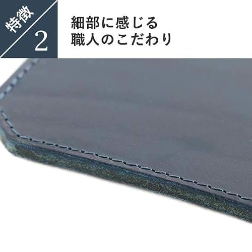 [イタレ] 本革 レザー イタリアンレザー ブッテーロ マウスパッド itare ブラック