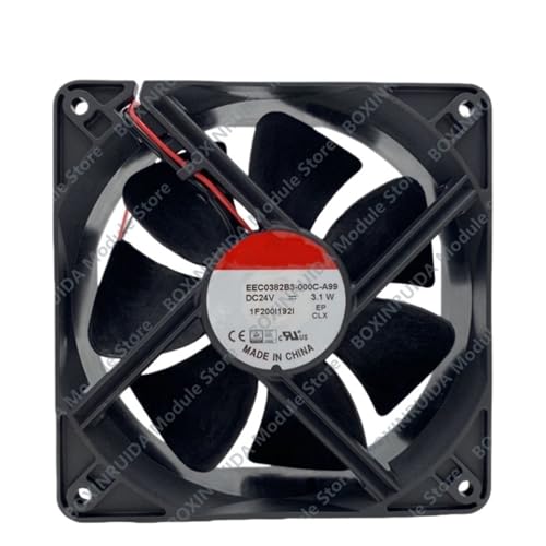 Ventilateur inverseur EEC0382B1-000C-A99 24V pour éliminer la surchauffe des serveurs