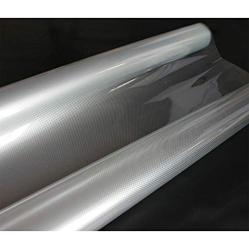 Vinilo decorativo de ventana degradado blanco HOHOFILM 5x6.5 ft miniatura 2