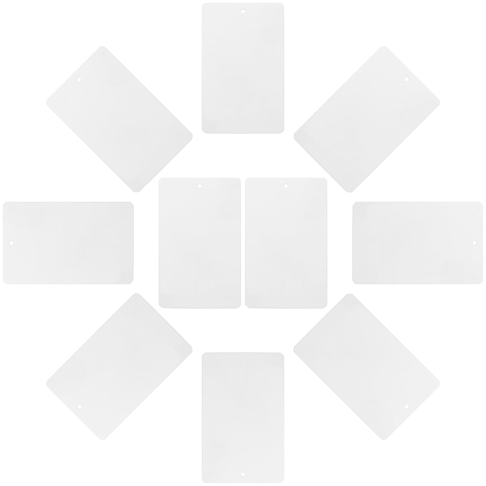 BESPORTBLE 100stücke Aluminiumpflanzenschilder Wetterfeste Pflanzenetiketten Für Garten Blumen Und Bäume Leicht Tragbar Und Wiederverwendbar Für Gartenliebhaber