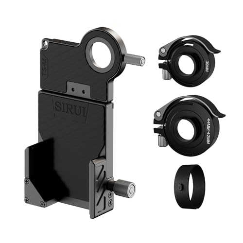 SPORTICH TS-M Series TeIescope Phone Adapter, Smartphone Mount for Spotting Scopes, Binoculars, Monocular, Telescope (TS-M3)