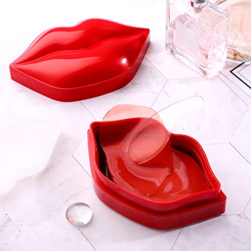 FOMIYES 20St Gel Lip Pads Kristal Lip Care Gel Vlekken Vochtinbrengende Lip Maskers Vocht Essentie Nacht Slapen Lip… - Afbeelding 8