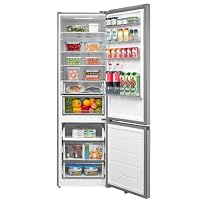 Midea – Midea 442L Kühl gefrierkombination, 201cm,WIFI, NoFrost,EEK 