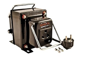 Simran THG-500 Step Down Voltage Transformer Converts AC 220/230 V to 110V, 500 Watt by SIMRAN