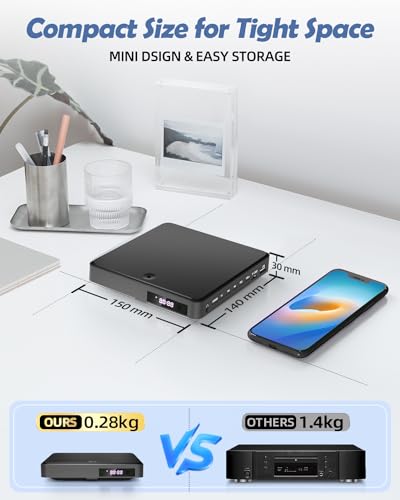 Image of ARAFUNA DVD Players for TV HDMI RCA, 1080P, All Region Free, USB /TF Port | Small DVD /CD Player with Remote Control Support PAL /NTSC Plays and Multiple Formats for Home, Travel