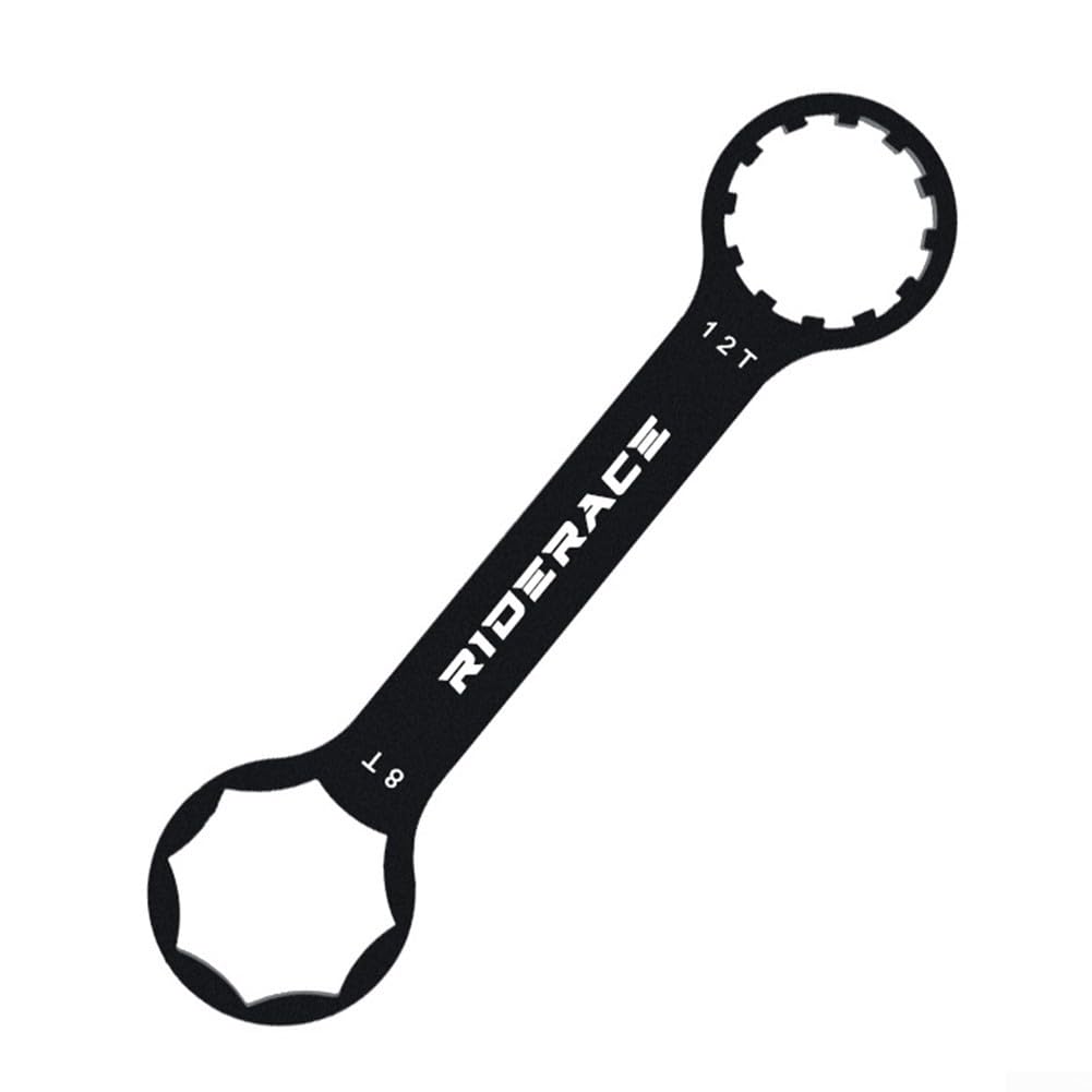 Posheliox SR Bike Fork Cap Wrench for XCR XCT XCM RST Models, Aluminium Alloy Front Fork Spanner for Mountain Bike Repair