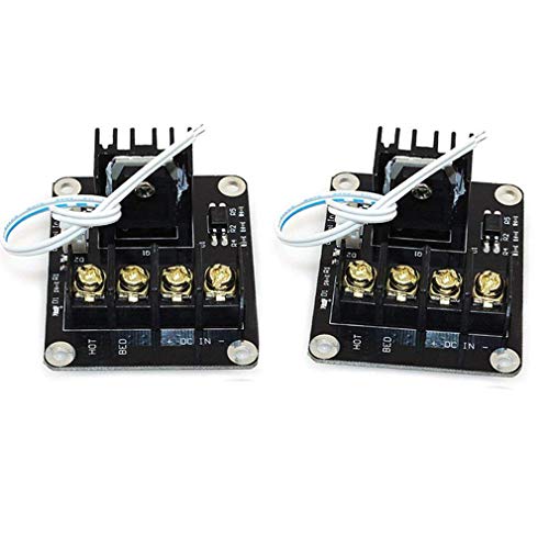 HiLetgo 2pcs Heat Bed Power Module for 3D Printer