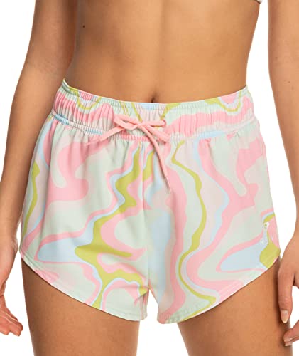 Pantalones cortos de surf Roxy elásticos de 5 cm con secado rápido Ambrosia Swirl